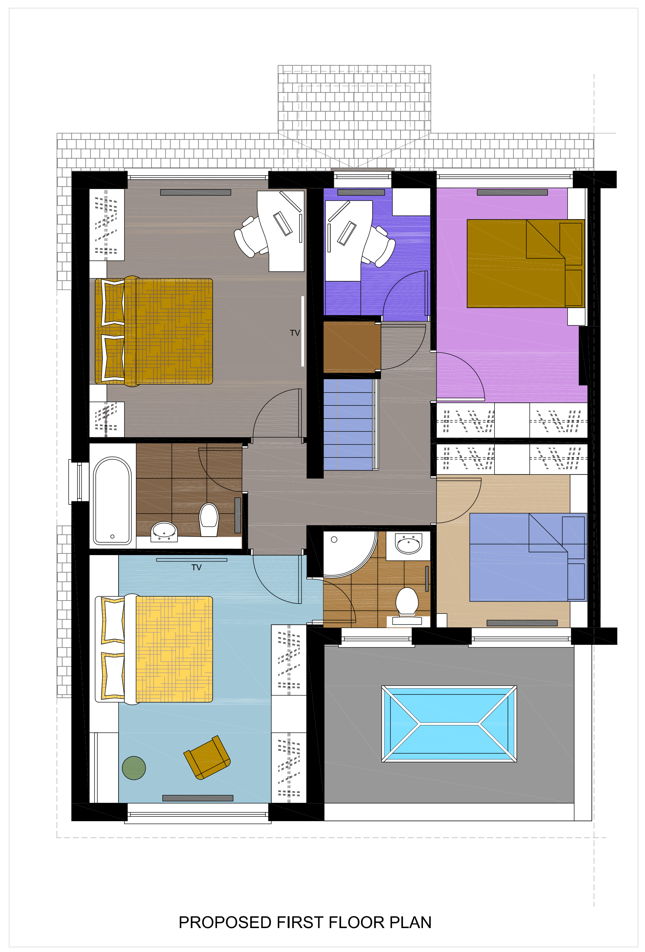 Existing House extension, Stockport